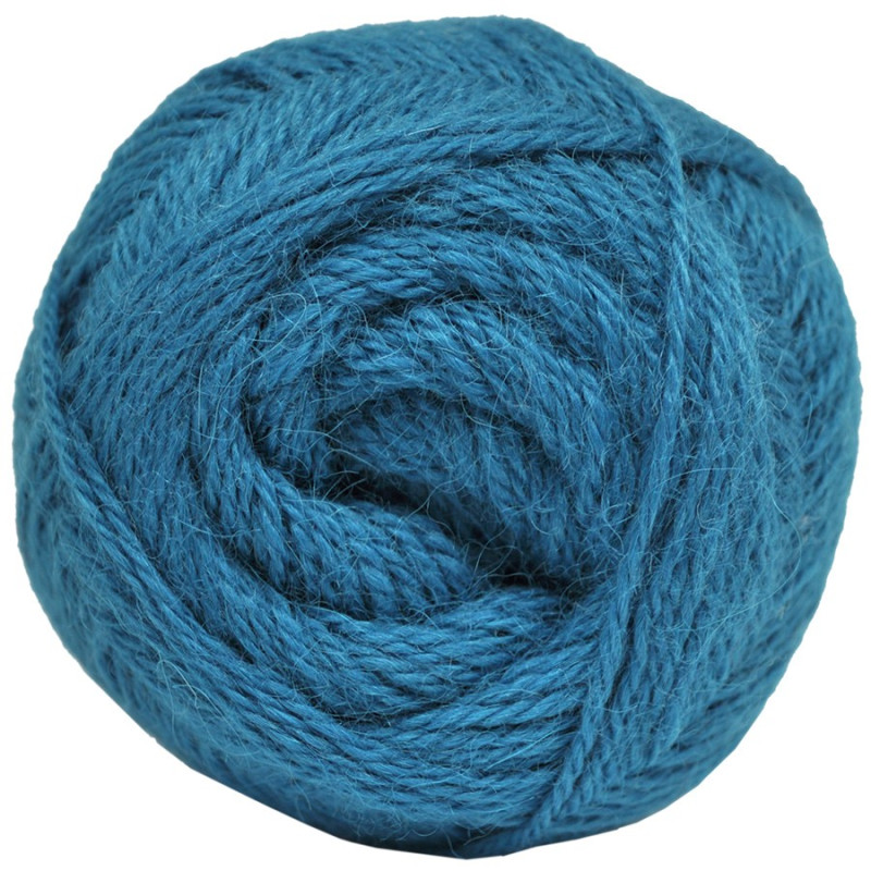 Lana Pura de Alpaca - Azul Petrol Claro - 100 gr.