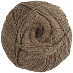Castaño Jaspeado - 100% Alpaca - Hilo fino - 100 gr.