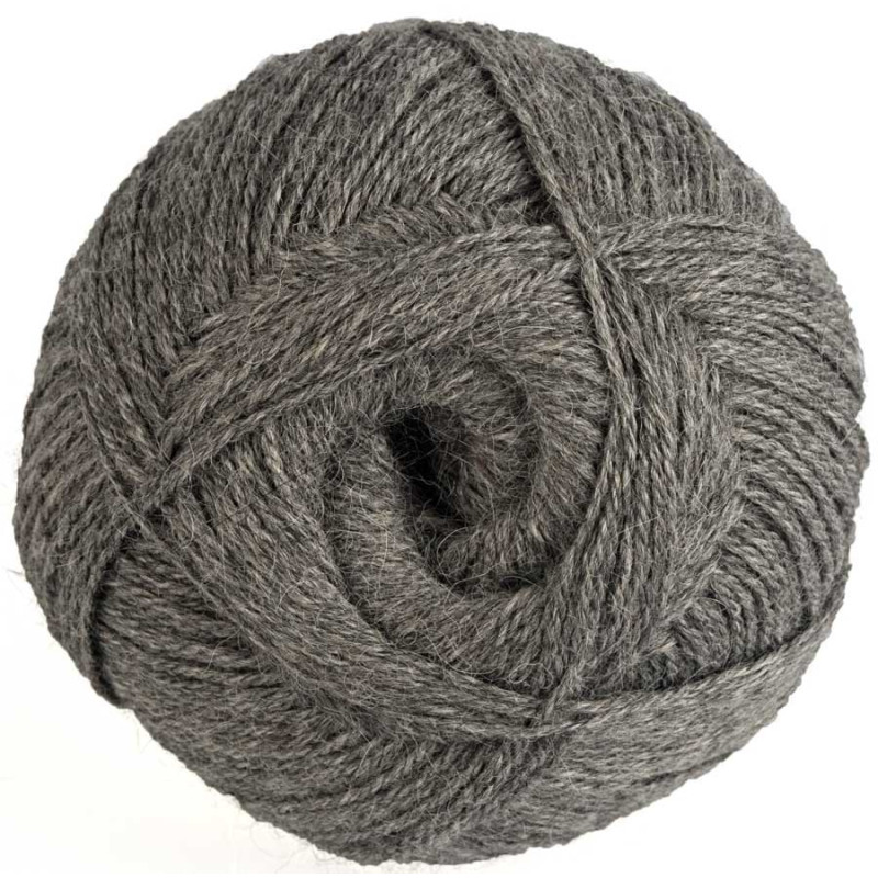 Gris - 100% Alpaca - Hilo fino - 100 gr.