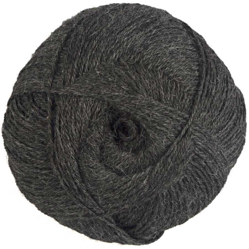 Gris Oscuro - 100% Alpaca - Hilo fino - 100 gr.