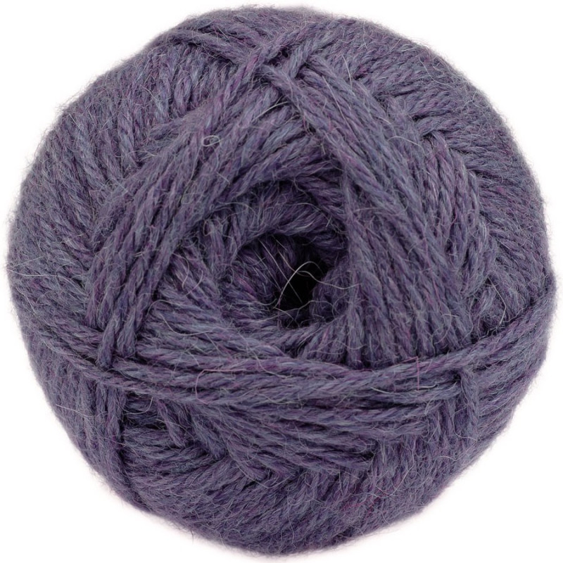 Violeta matizado - Baby Llama/Merino - Bulky - 100 gr.