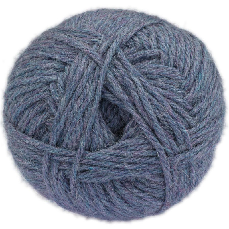 Celeste Matizado - Baby Llama/Merino - Bulky - 100 gr.