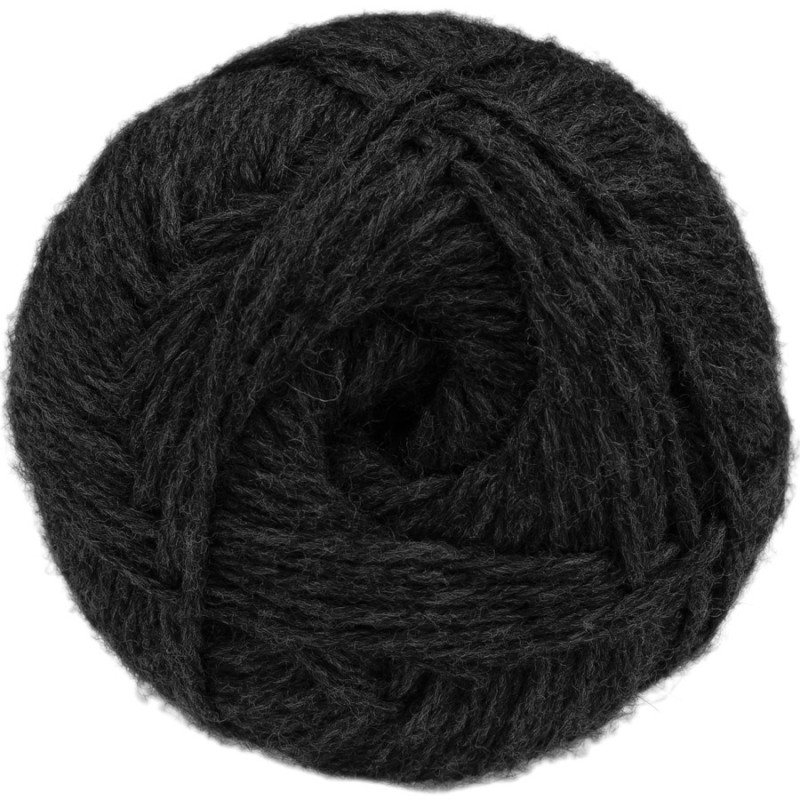 Gris - Baby Llama/Merino - Bulky - 100 gr.