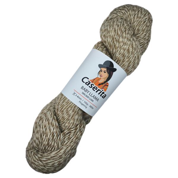 Trio Beige - 100% baby llama - 100 gr./383 m.