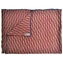 Mantita cuatro colores - Lana de Alpaca