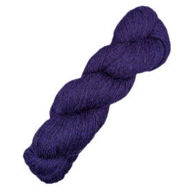 Morado jaspeado - Llama Alpaca FS - Fingering - 100g / 366m