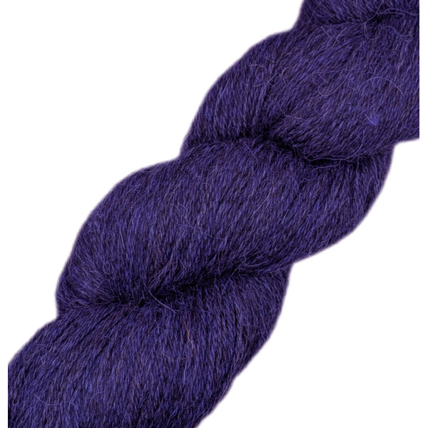 Morado jaspeado - Llama Alpaca FS - Fingering - 100g / 366m