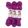 Violeta Magenta - Baby llama y Seda - 50 gr./200 m.