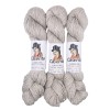 Gris perla - Baby llama y Seda - 50 gr./165 m.