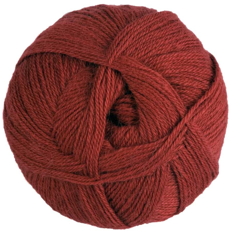 Lana de Alpaca Pura - Rojo Terracota - 100 gr.