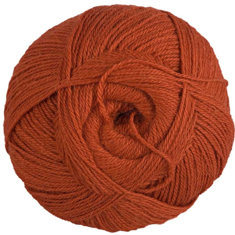 Lana de Alpaca Pura - Naranja Rojizo - 100 gr.