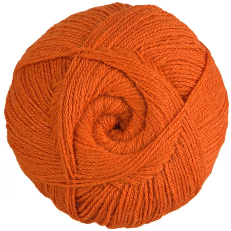 Lana de Alpaca Pura - Naranja - 100 gr.